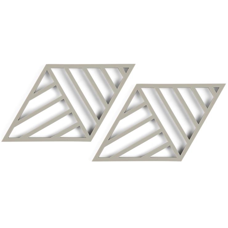 Zone Denmark Zone Rhombus Lines Trivet 2 Pack