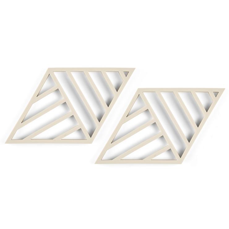 Zone Denmark Zone Rhombus Lines Trivet 2 Pack