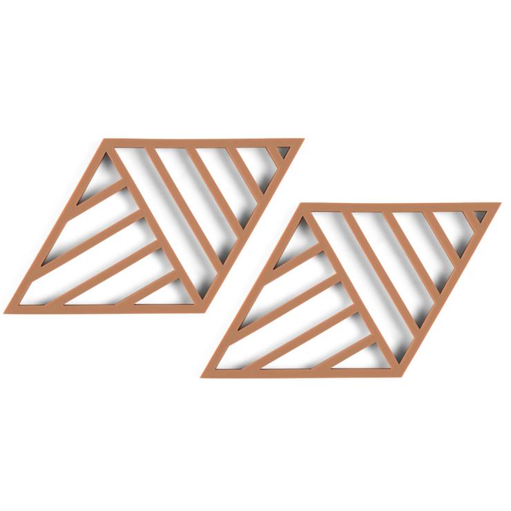Zone Denmark Zone Rhombus Lines Trivet 2 Pack