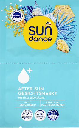 SUNDANCE After Sun Face Masks (2 pieces), 15 ml