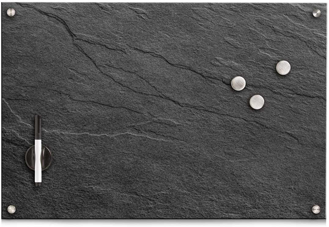Zeller Slate Glass Memo Board