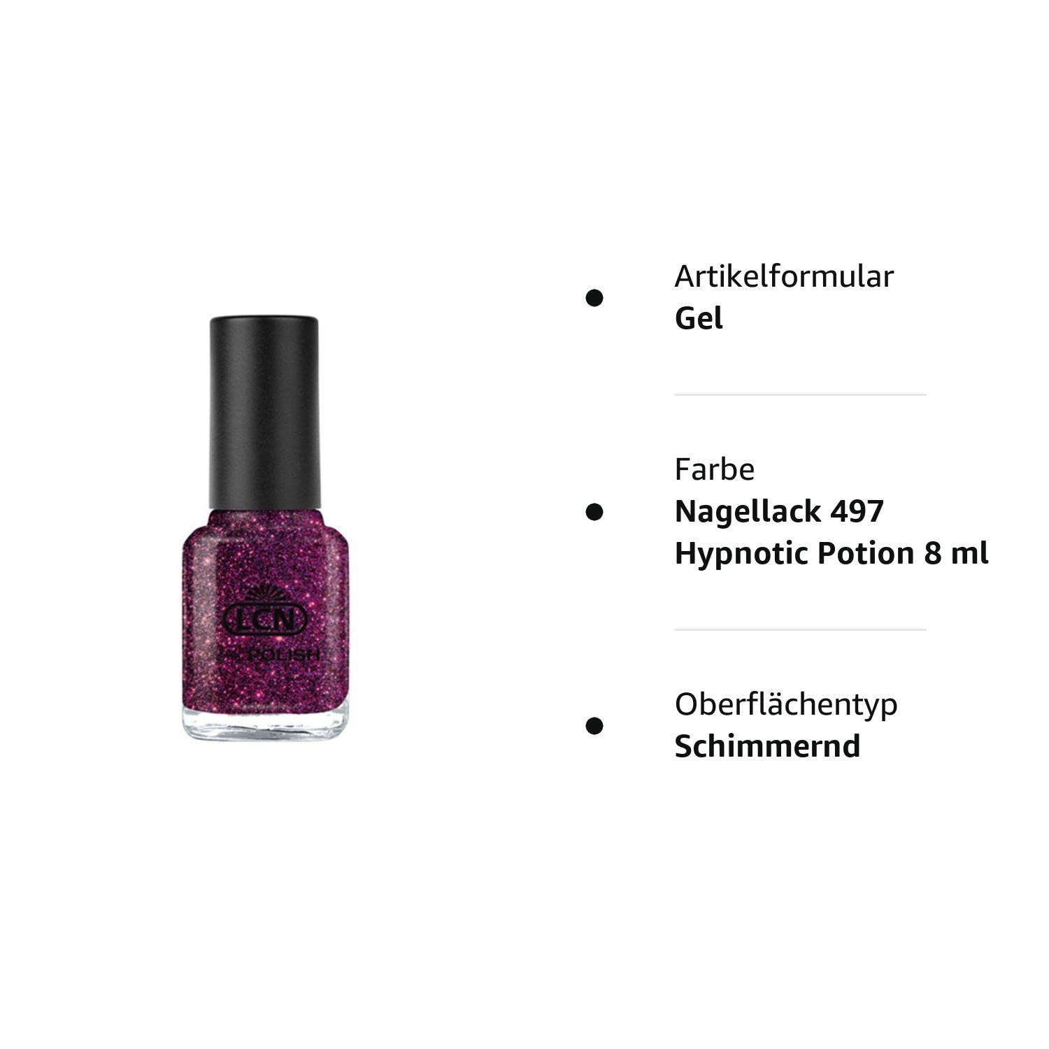 LCN Nail Polish #497 Hyponotic Potion 8ml