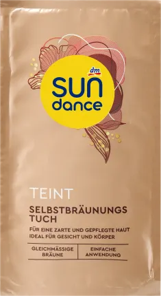 SUNDANCE Self-tanning cloth, 1 piece