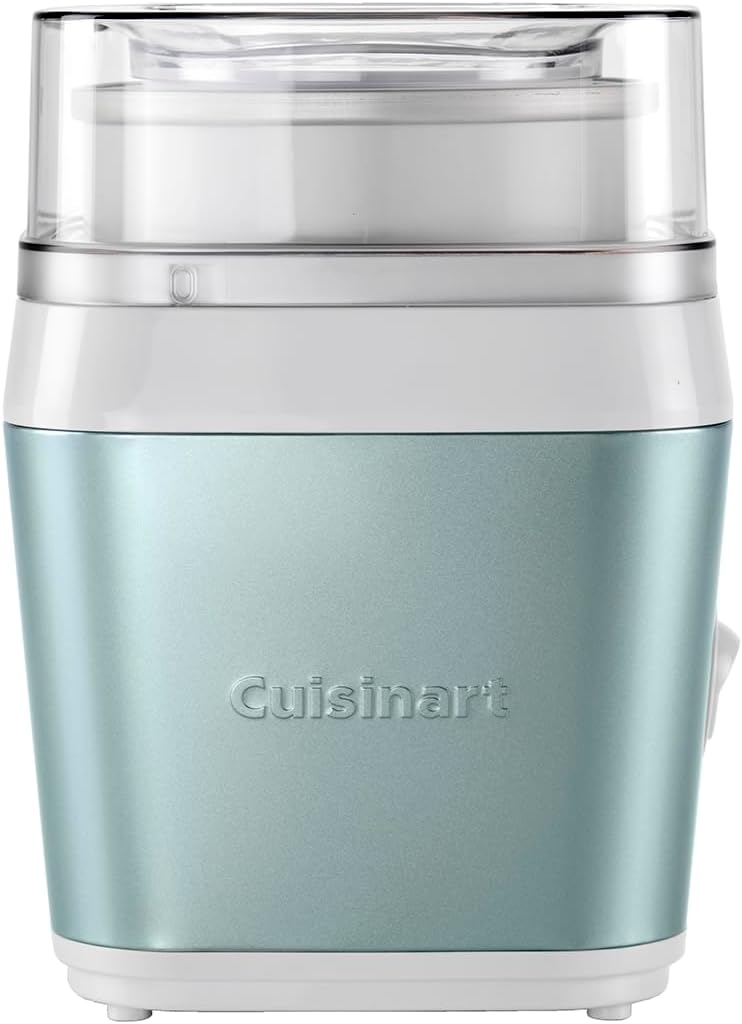 Cuisinart Ice Cream Maker and Dessert Machine | Homemade Gelato & Ice Cream Machine | Sorbet Maker | Frozen Yogurt Maker | Light Pistachio Ice Cream Machine for Home | ICE31U