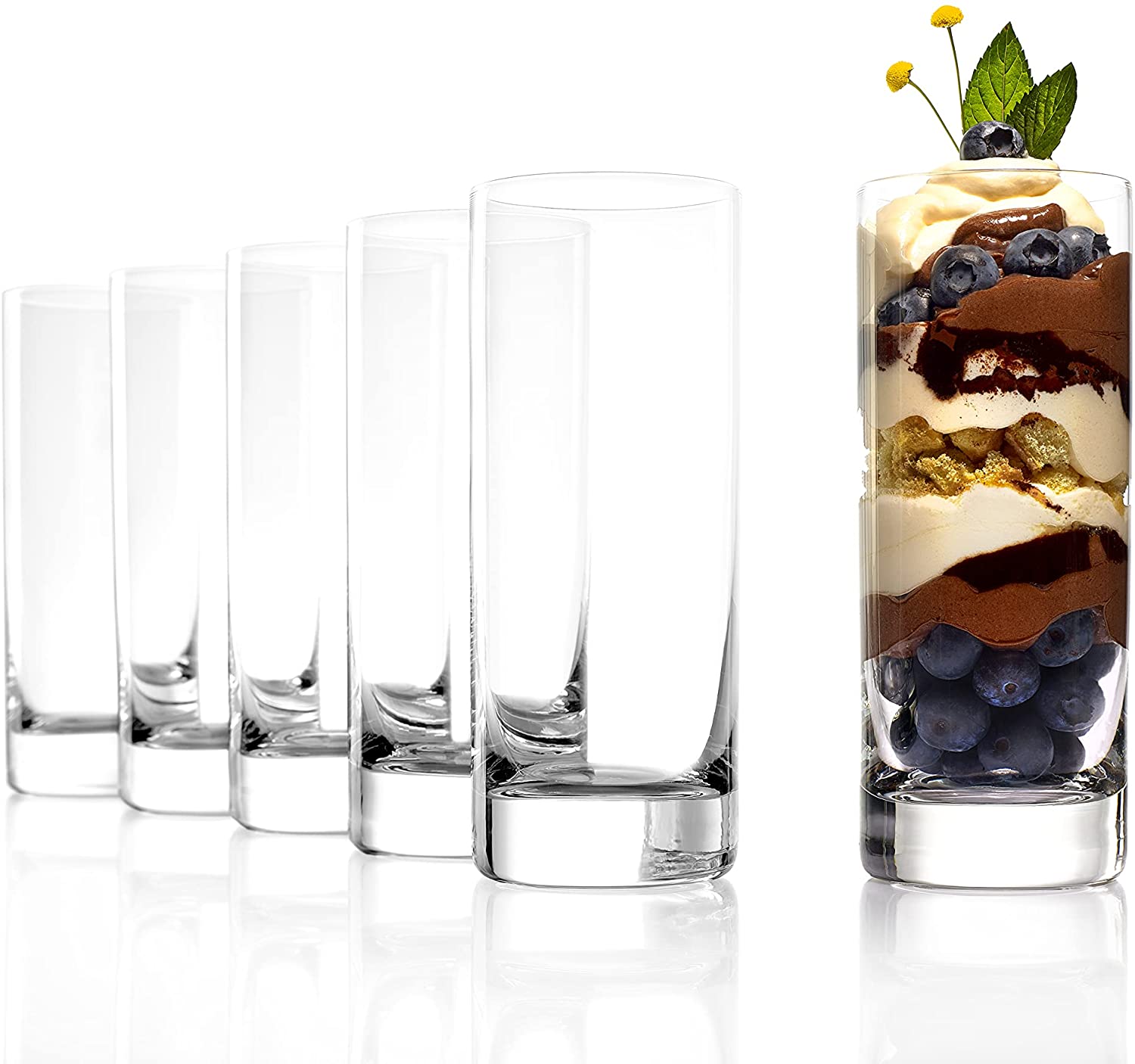 Stölzle Lausitz Water glasses from the New York Bar series, set of 6, dishw