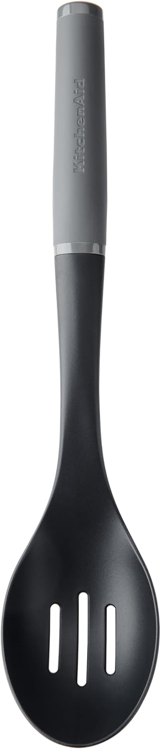 KitchenAid Softgrip Snail Spoon - Anthracite Grey
