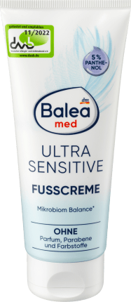 Balea MED Foot cream ultra sensitive, 100 ml
