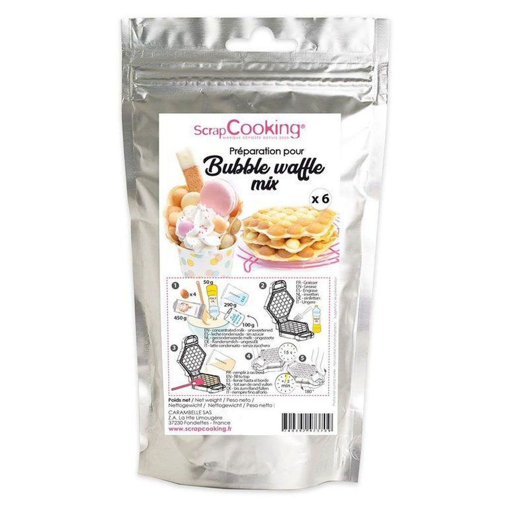 ScrapCooking Preparation for Bubble Waffle 900 g