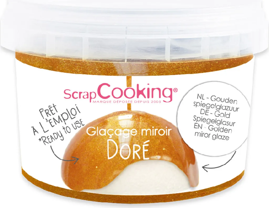 ScrapCooking Preparation for golden glaze, 150 ml