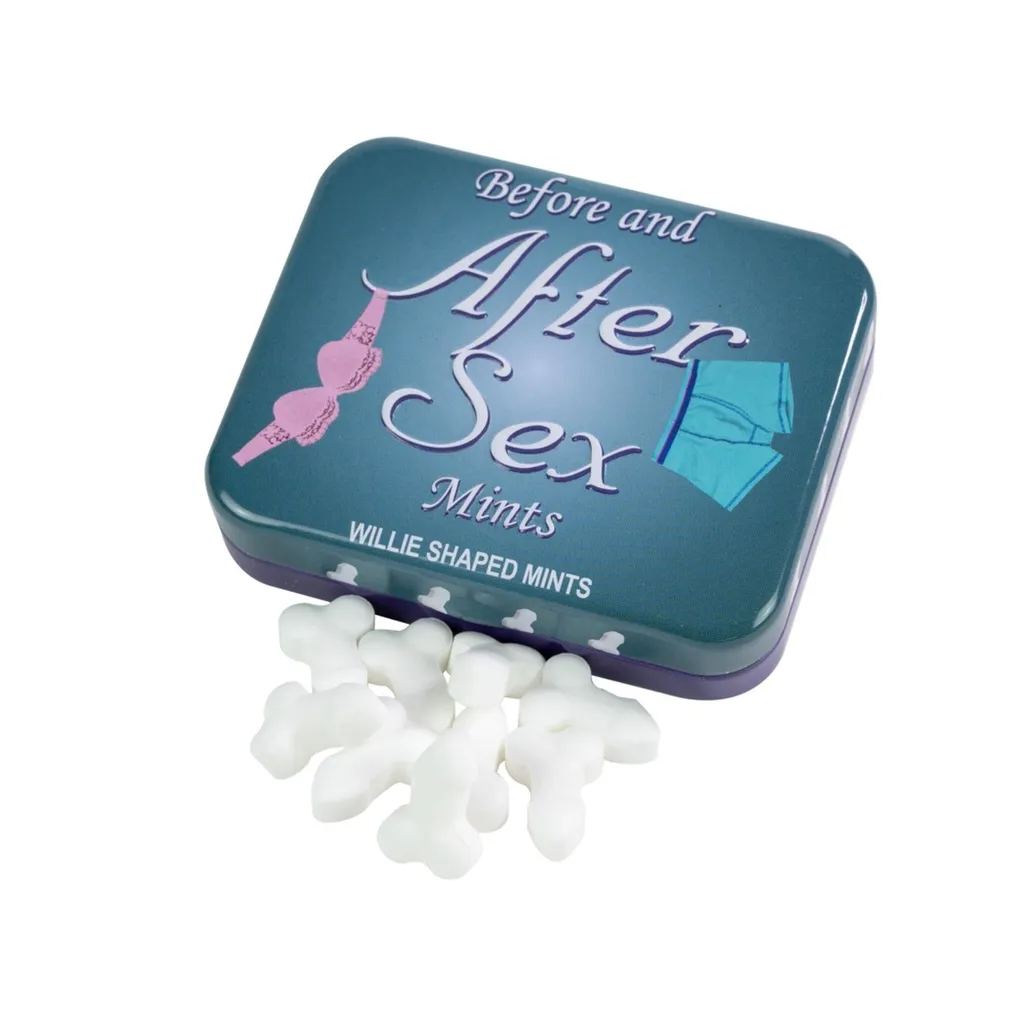 Spencer & Fleetwood Sugar-free mints in the shape of a penis