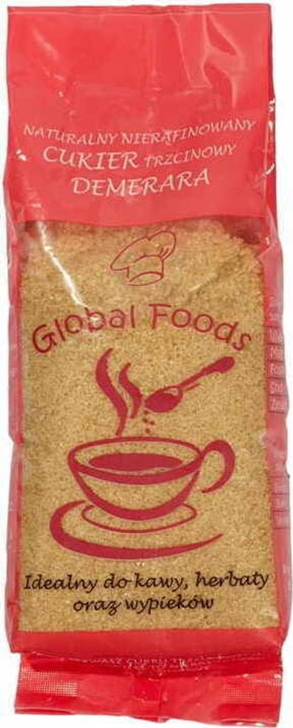 Demerara sugar cane 500 g Global Foods Helios