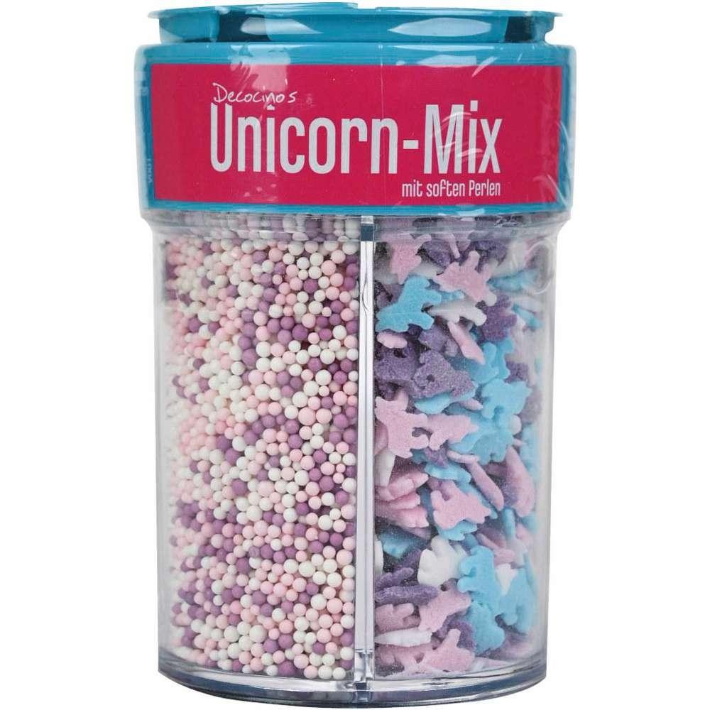 Dekoback Sugar sprinkles, 4x Unicorn Mix