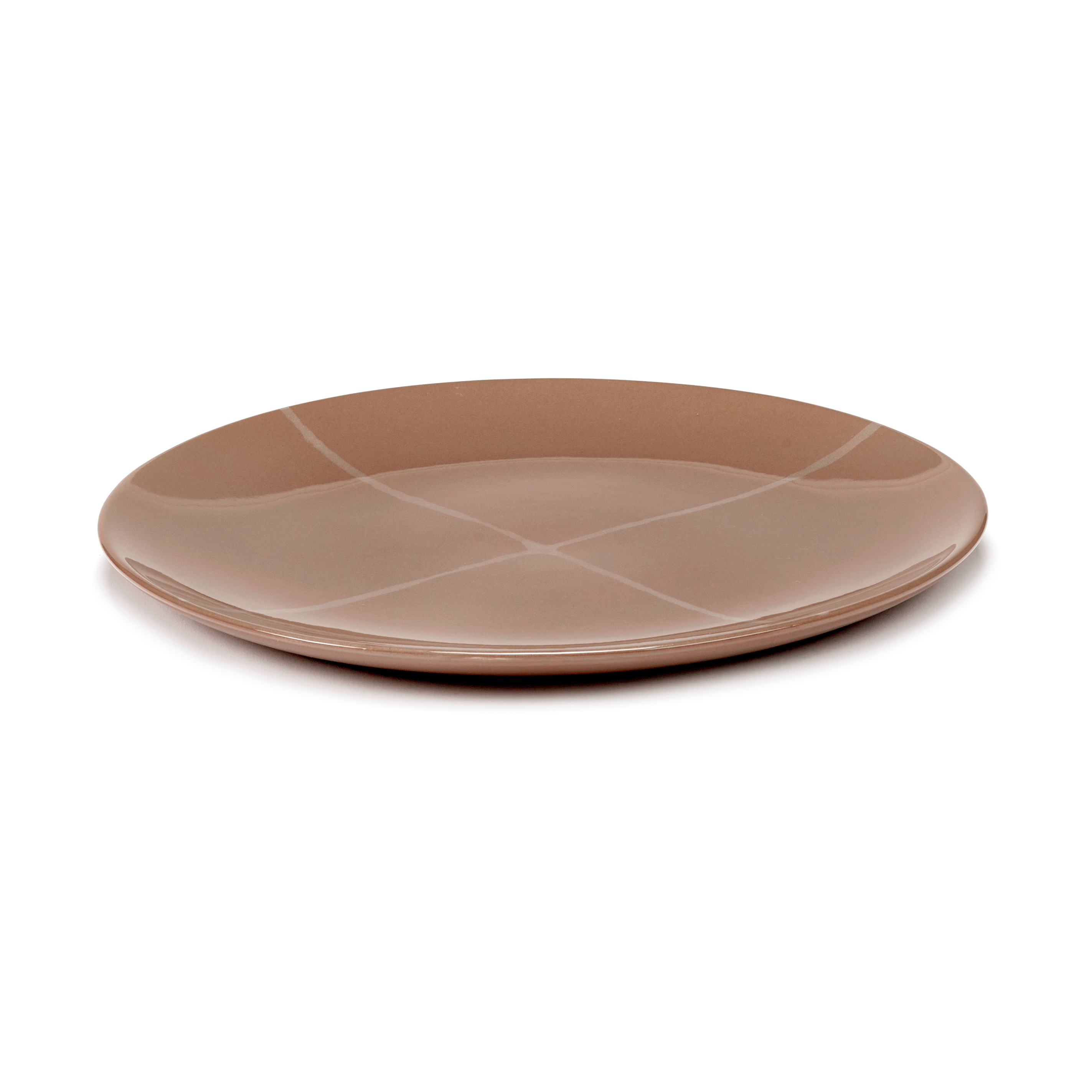 Serax Zuma plate M Ø28 cm pack of 2, Orange