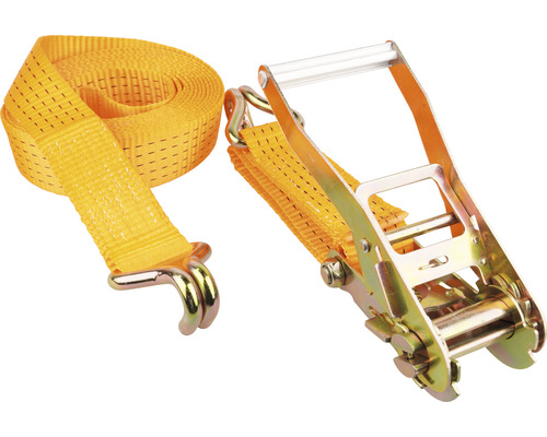 Mamutec lashing strap with ratchet and pointed hook 50 mm 8 m