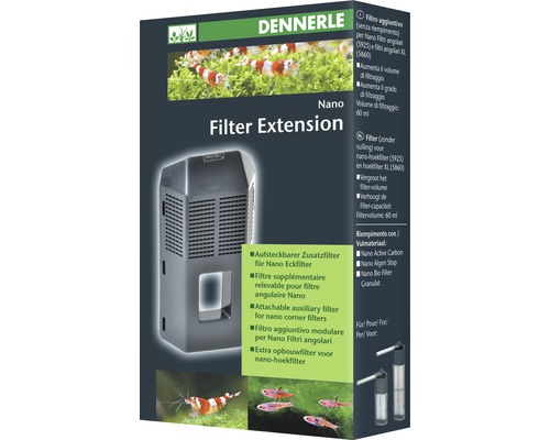 Additional filter DENNERLE for Nano corner filter and corner filter XL for attaching