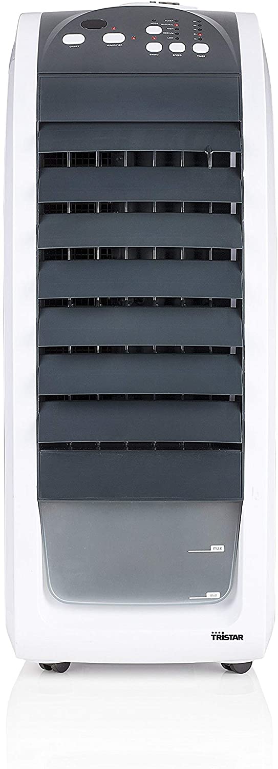 Tristar AT-5450 Air Cooler, 4.5 Litre, White/Grey