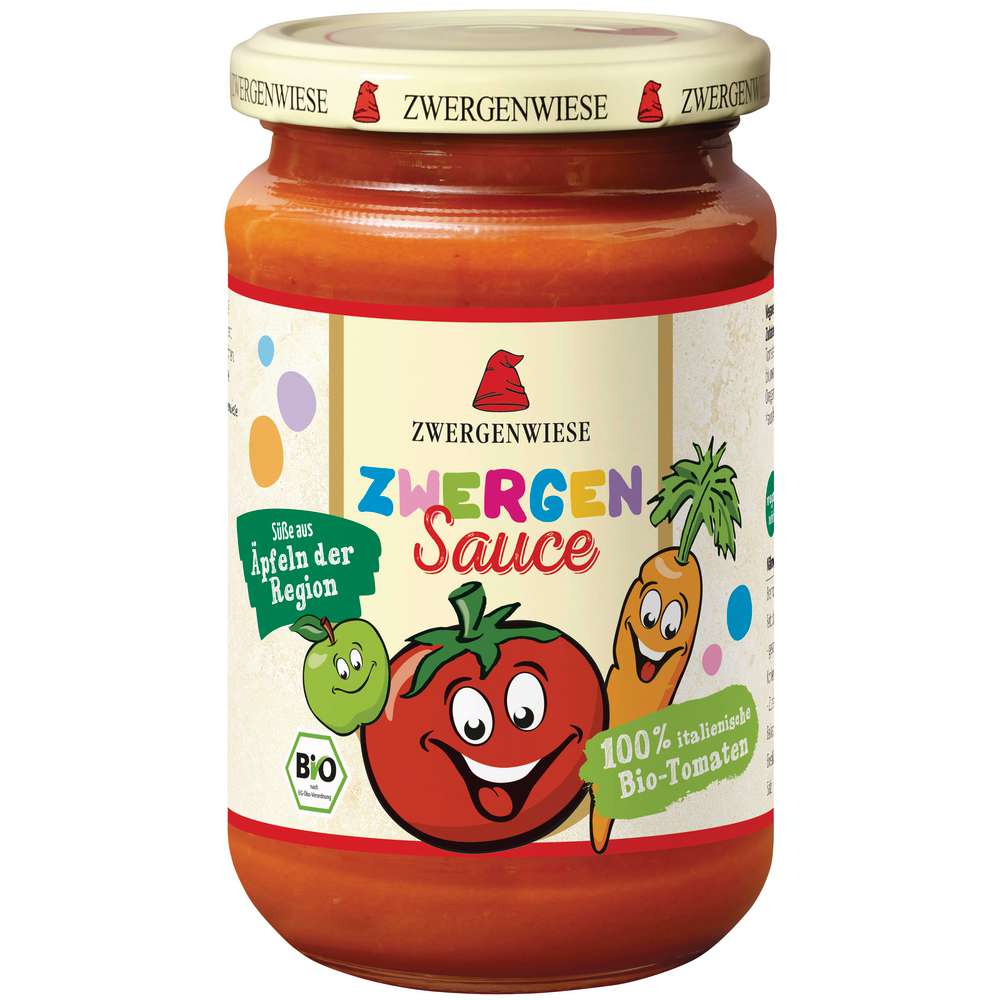 Rapunzel Zwergenwiese Bio Zwergen-Sauce Tomate