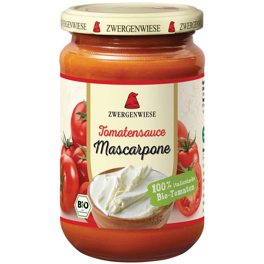 Rapunzel Zwergenwiese Tomatensauce Mascarpone