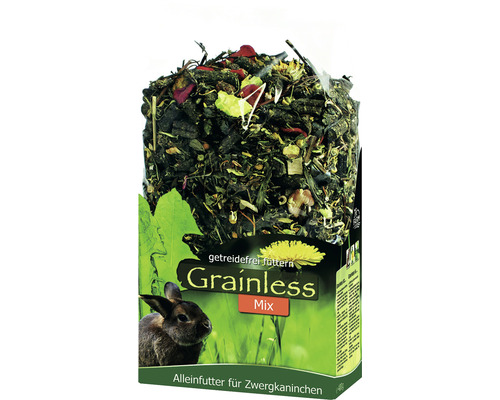 JR FARM Dwarf rabbit food JR Grainless Mix, 650 g