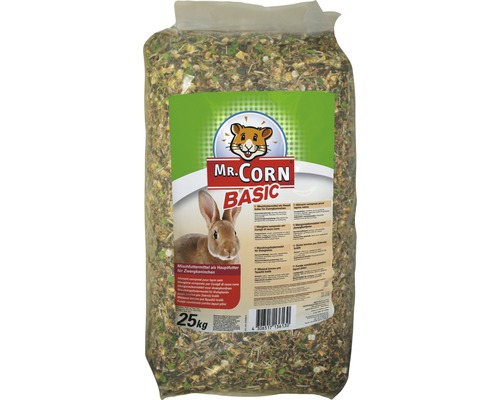 Dwarf rabbit food Mr. Corn, 25 kg