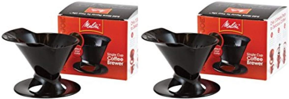 Melitta Ready Set Joe Single Cup Coffee Brewer, Black - by Melitta