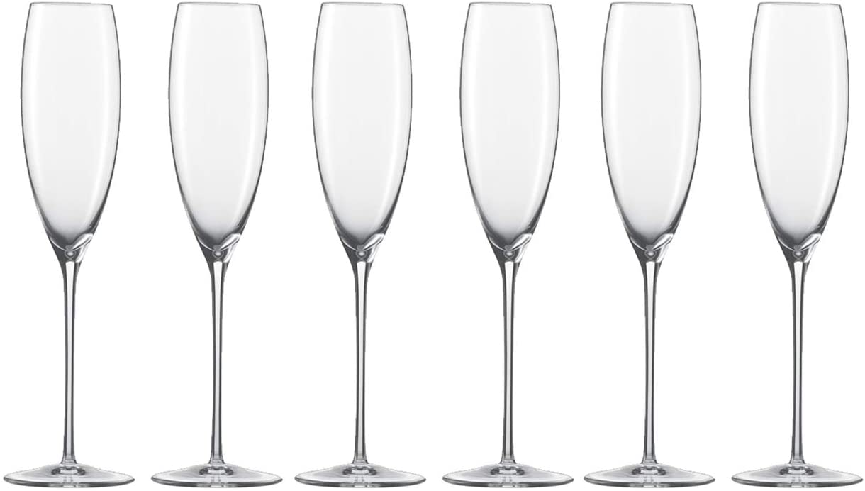 Schott Zwiesel Zwiesel 1872 Enoteca Champagne Glasses Set of 6 Champagne Glasses in Original Box