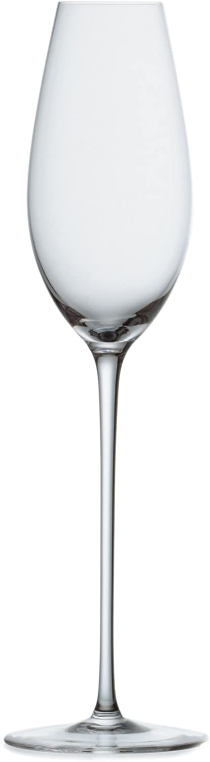 Schott Zwiesel Zwiesel 1872 Fino Champagne Glass 77, with Effervescence Point, Sparkling Wine Glass, Prosecco Glass, Glass, 353 ml, 109554
