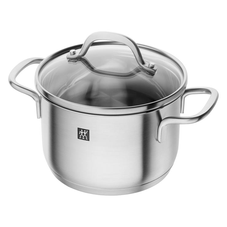 Zwilling Twin Pico High Pot With Glass Lid