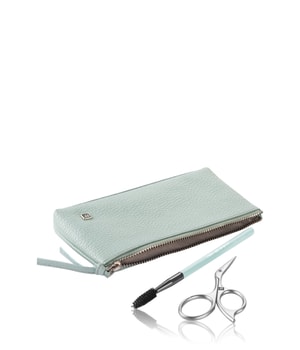 Zwilling Premium Eyebrow Set including leather case in mint