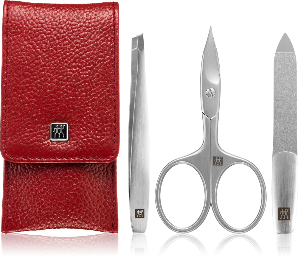 Zwilling Premium Red Manicure Set