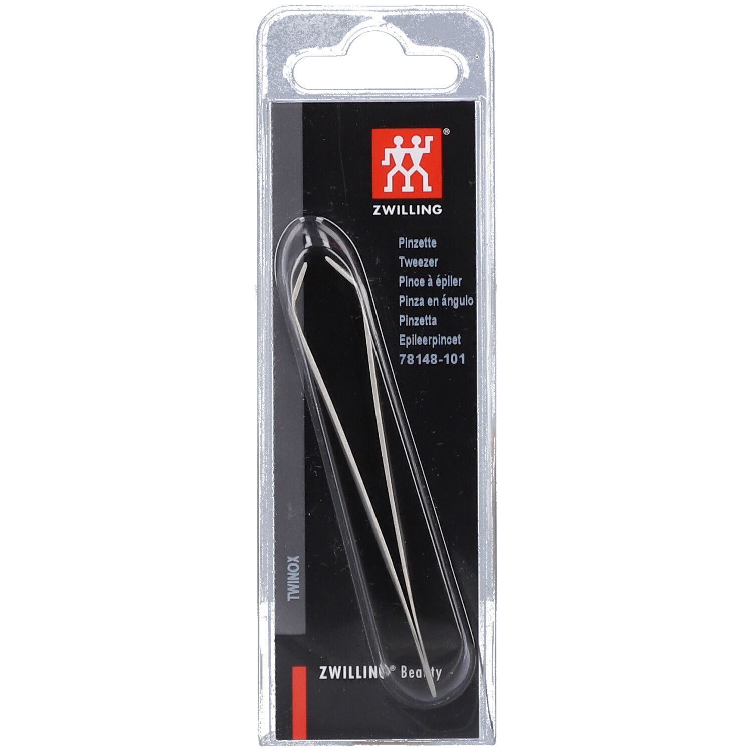 ZWILLING® Angled Tweezers, Stainless Steel, Brushed Finish