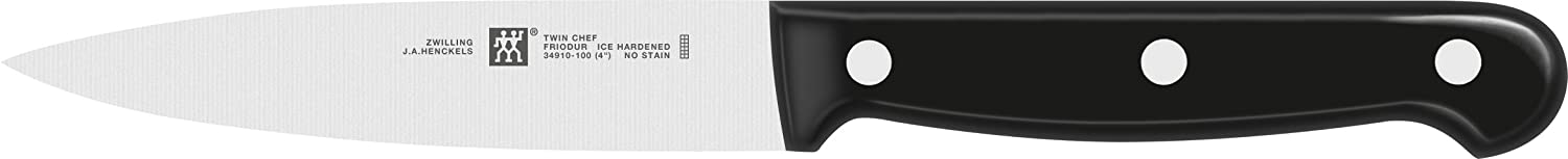Twin Chef by Zwilling, Stainless Special Steel, Zwilling Special Formula, Riveted, Solid Material, Plastic Shells, 20 cm