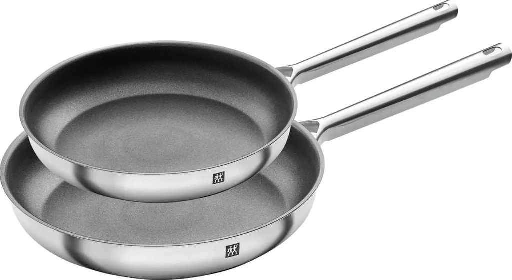 Zwilling TrueFlow frying pan set 1009151 silver frying pan