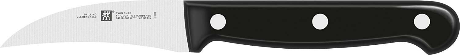 Twin Chef by Zwilling, Stainless Special Steel, Zwilling Special Formula, Riveted, Solid Material, Plastic Shells, 7 cm
