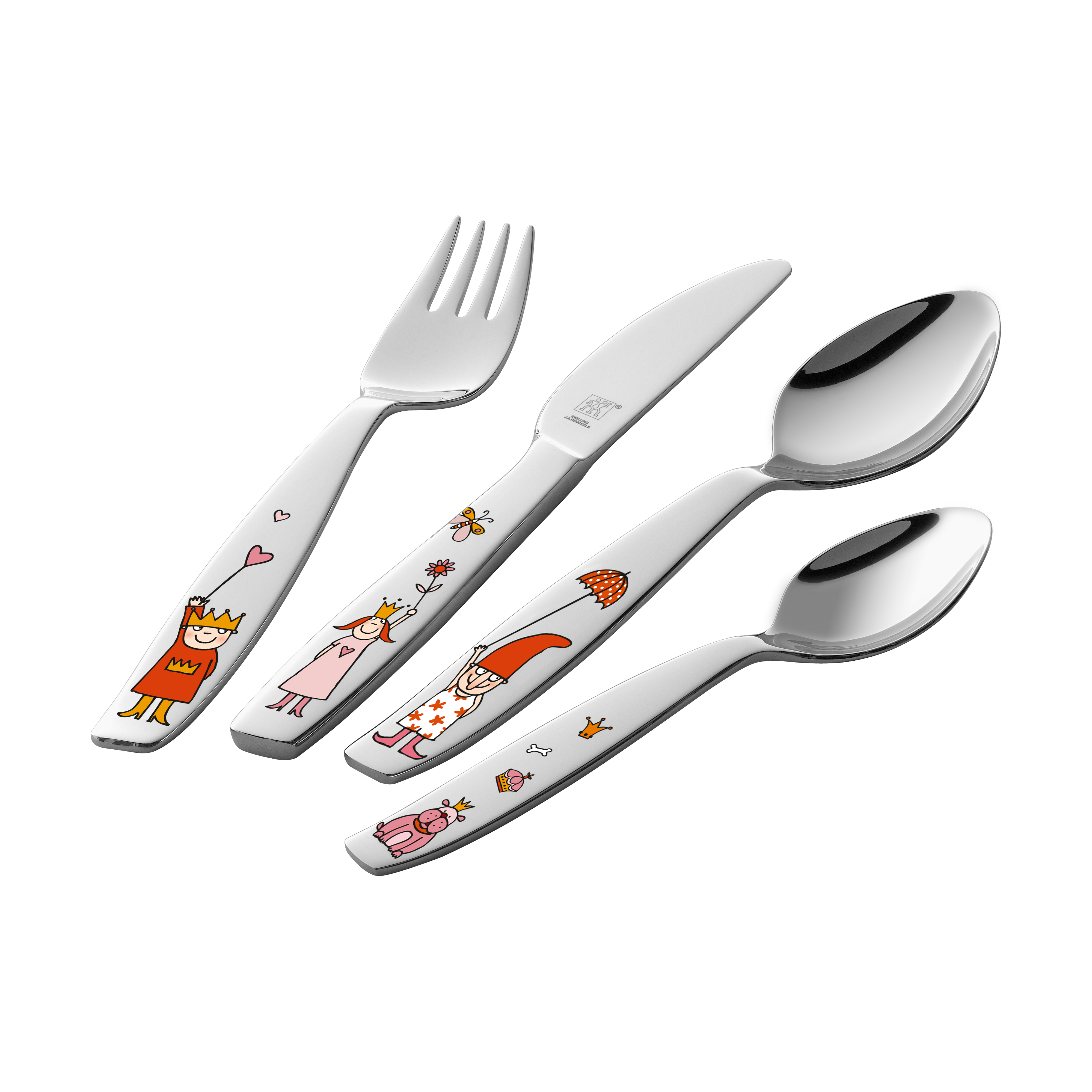 Zwilling Twin Kids Children's Cutlery Set, 4-piece