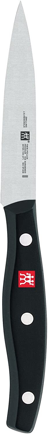 Zwilling Twin Pollux Knife Set, 420 x 95 mm, Stainless Steel Zwilling Special Melt, Riveted, Solid Plastic Bowls, Black