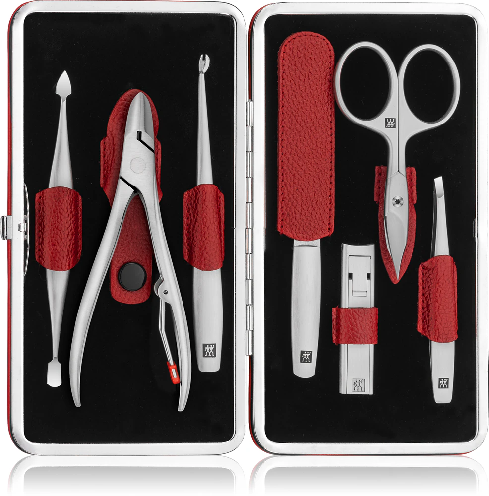 Zwilling Twinox Red manicure set