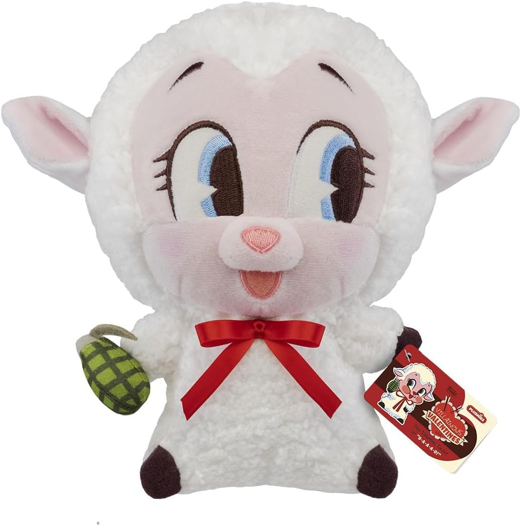 Funko Plush: Villainous Valentines - Lamb - Lamb - Plush Toy - Birthday Gift Idea - Official Merchandise - Stuffed Plush Toys for Children and Adults, Girlfriends and Friends