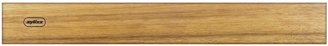 \'Zyliss Control Wooden Magnet (45 cm E920143) for up to 6 Knife, Stainless Steel, Black, 20 x 5 x 0.5 cm