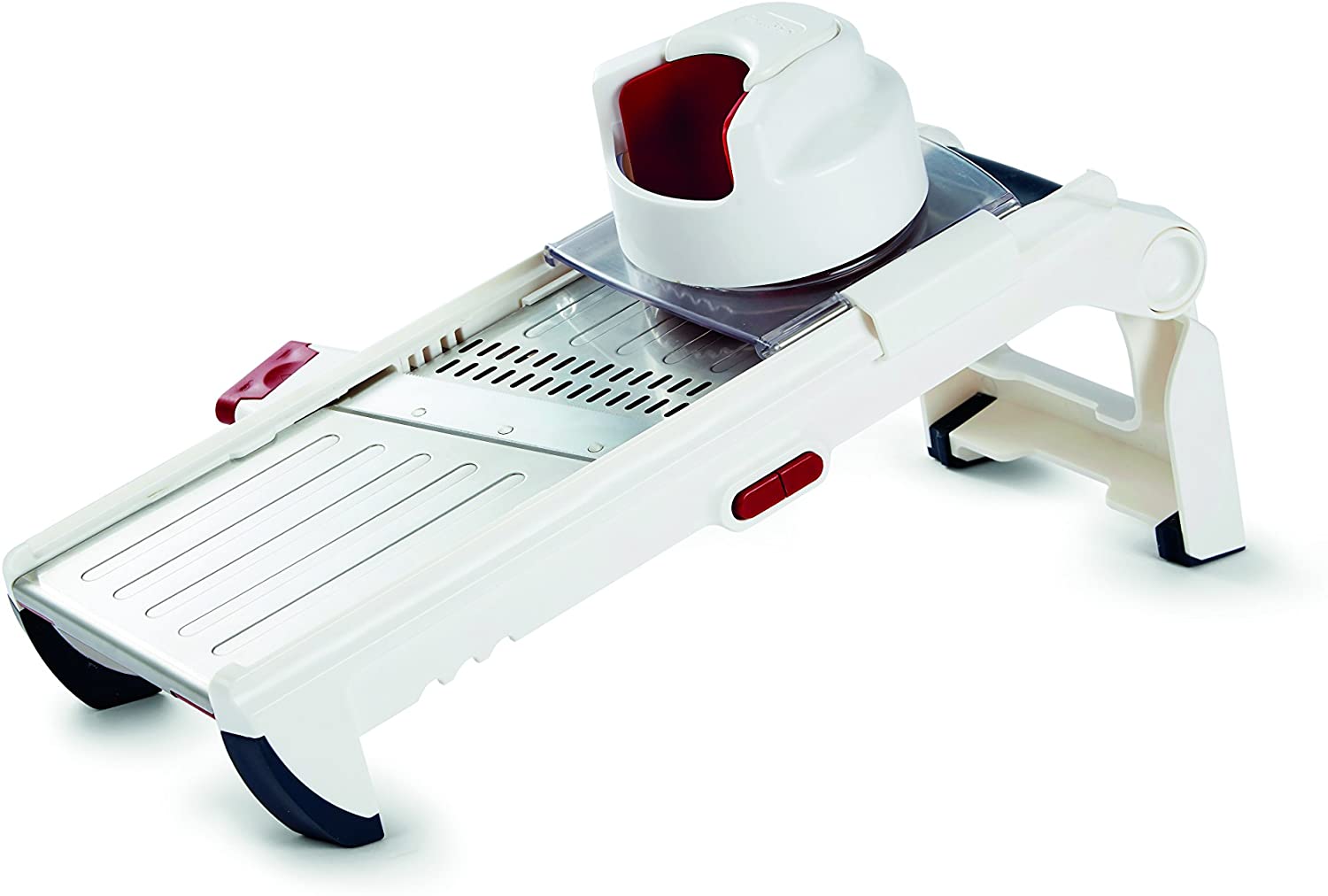 Zyliss E900028 Multi Prep Mandoline Vegetable Slicer, Stainless Steel, White, 42 x 15 x 17 cm