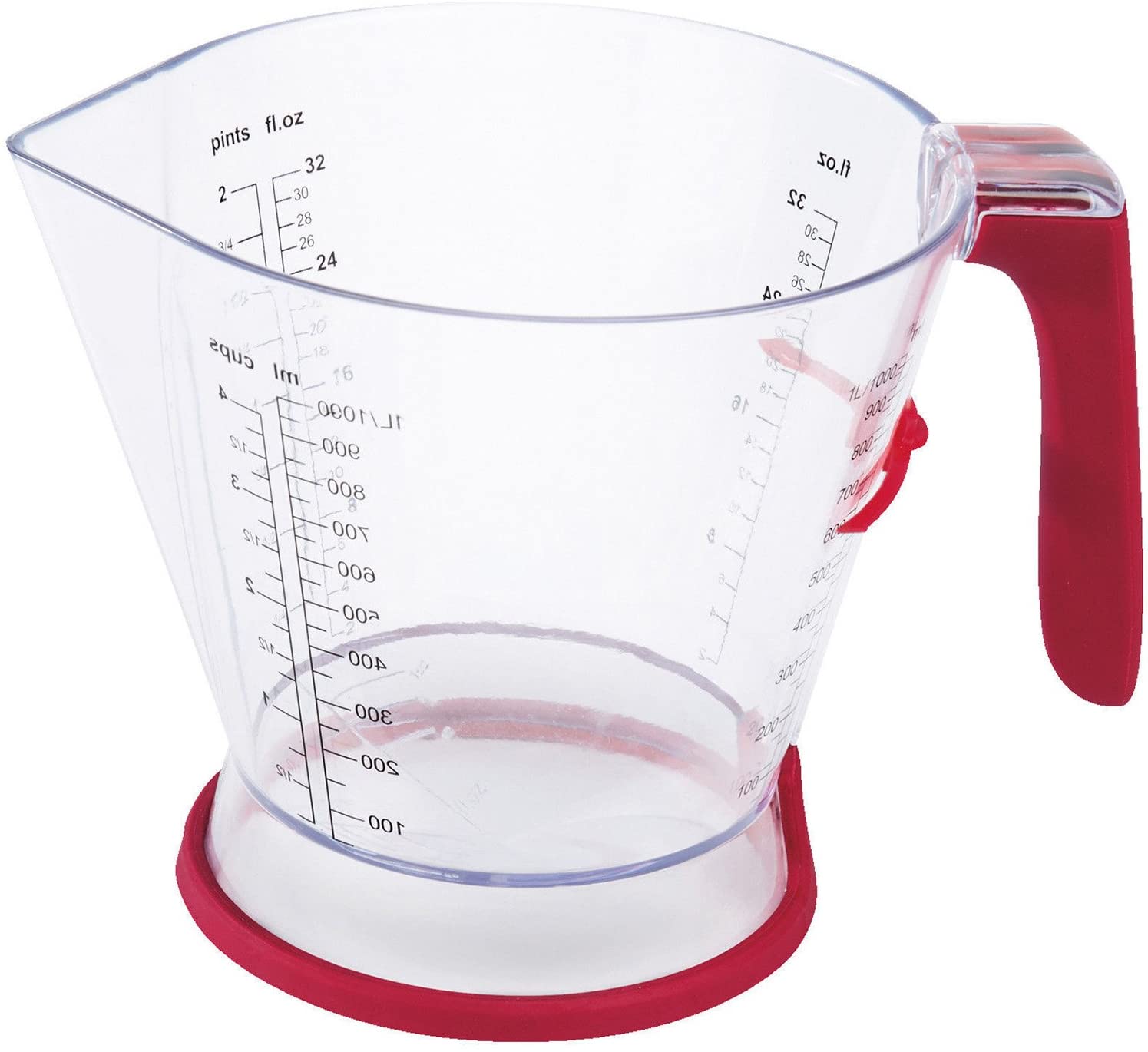 Zyliss E970039 Measuring Jug – 1 l, Clear, 15 x 15 x 14 cm