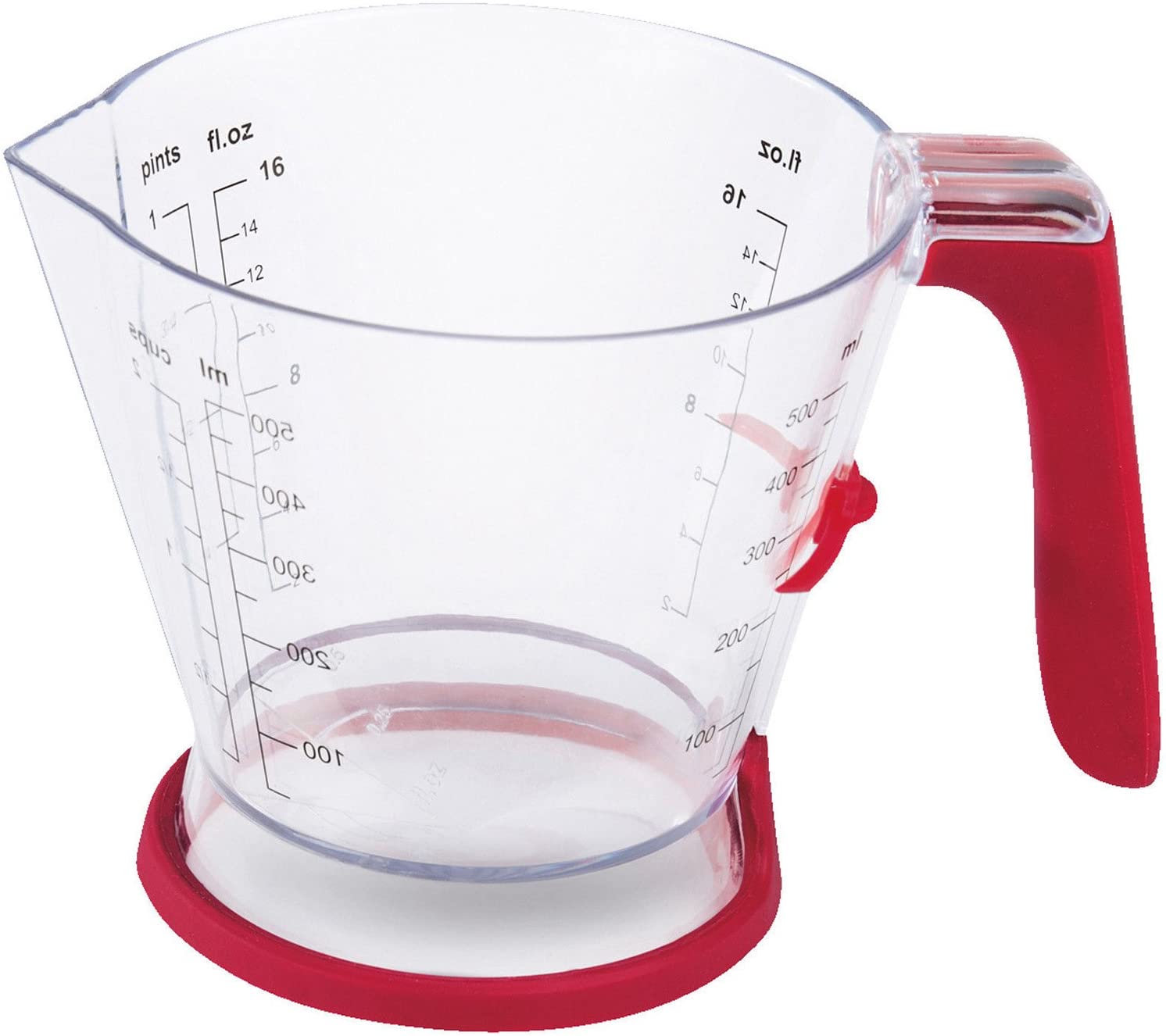 Zyliss E970040 – 500 ml Measuring Jug, Clear Plastic, 12 x 12 cm x 11,5 cm