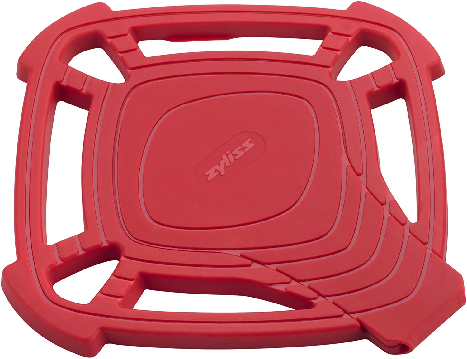 Zyliss Small Silicone Trivet, Red