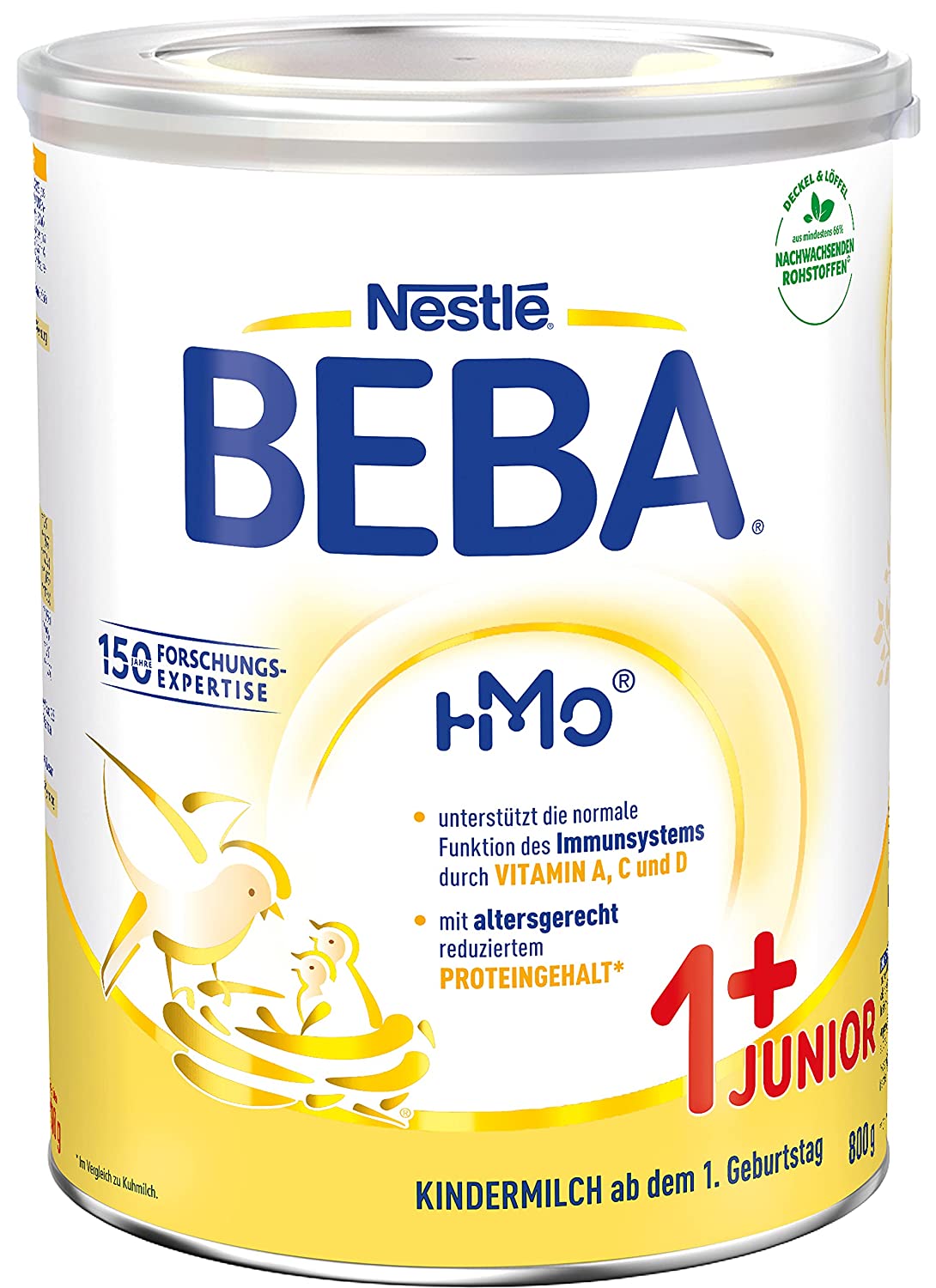 BEBA JUNIOR 1 Milchgetränk ab dem 1. Geburtstag, 1er Pack (1 x 800g)