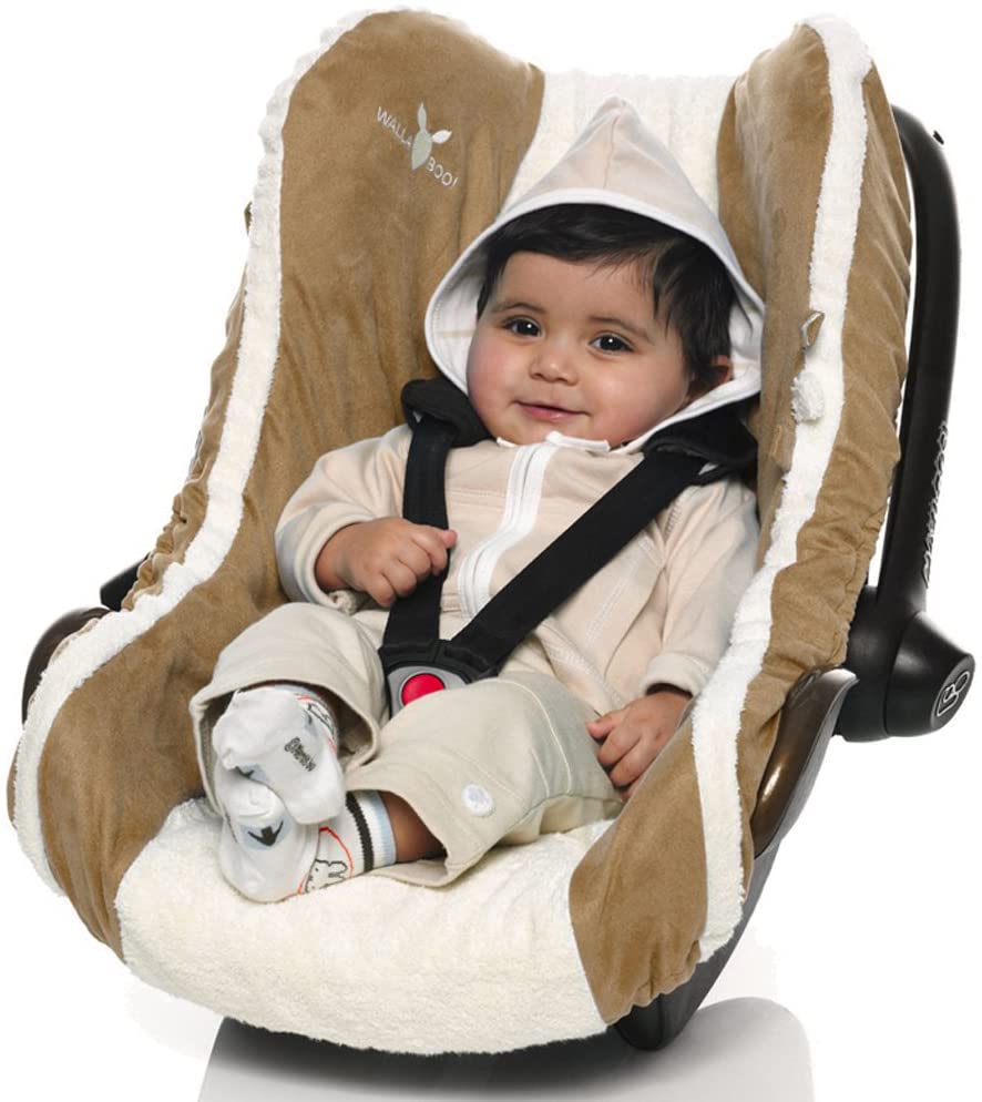 Wallaboo Summer Cover. Universal Cover for Baby Seat/Car Seat e.g. for Maxi Cosi Warmer – Red blue